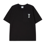 Áo Thun Mugshot Alien Đen