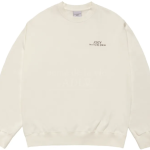 Áo Nỉ Upside Down Logo Napping Zurry Trắng Ngà