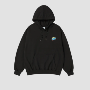 Áo Hoodie Clay Alien Đen