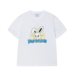 Áo Thun Nữ Nineties Retro Bunny Trắng