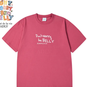Áo Thun Rabbit Belly Hồng