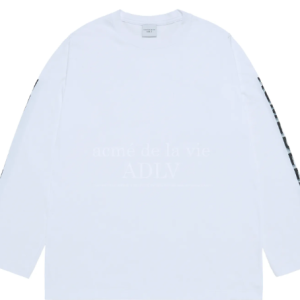 Áo Thun Sleeve Lettering Logo Trắng
