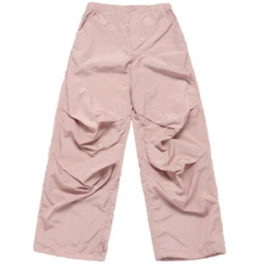 Quần Nữ Nylon Parachute Hồng Nhạt
