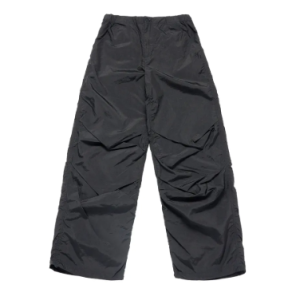 Quần Nữ Nylon Parachute Đen