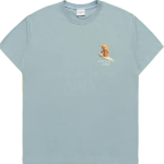 Áo Thun Ngắn Tay Surf Bear Xanh Mint