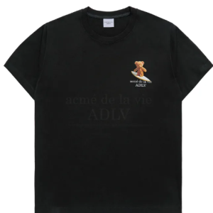 Áo Thun Ngắn Tay Surf Bear Đen (Duty-Free Shop Exclusive)
