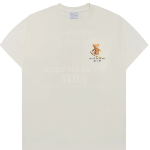 Áo Thun Ngắn Tay Beach Bear Kem (Duty-Free Shop Exclusive)