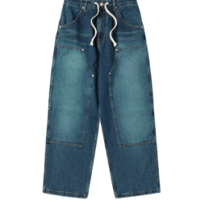 Quần Denim Waist String Carpenter Xanh Dương