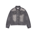 Áo Khoác Denim Set Up Trucker Xám